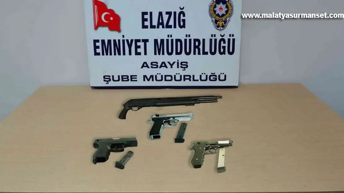 Elazığ'da asayiş ve şok uygulamalarında aranan 133 şüpheli yakalandı