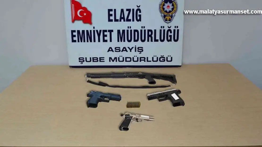 Elazığ'da asayiş ve şok uygulamaları: 132 şahıs yakalandı