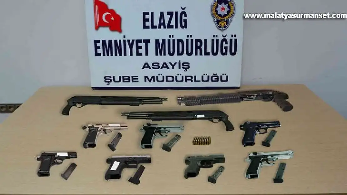 Elazığ'da asayiş ve şok uygulamaları: 28 kişi tutuklandı