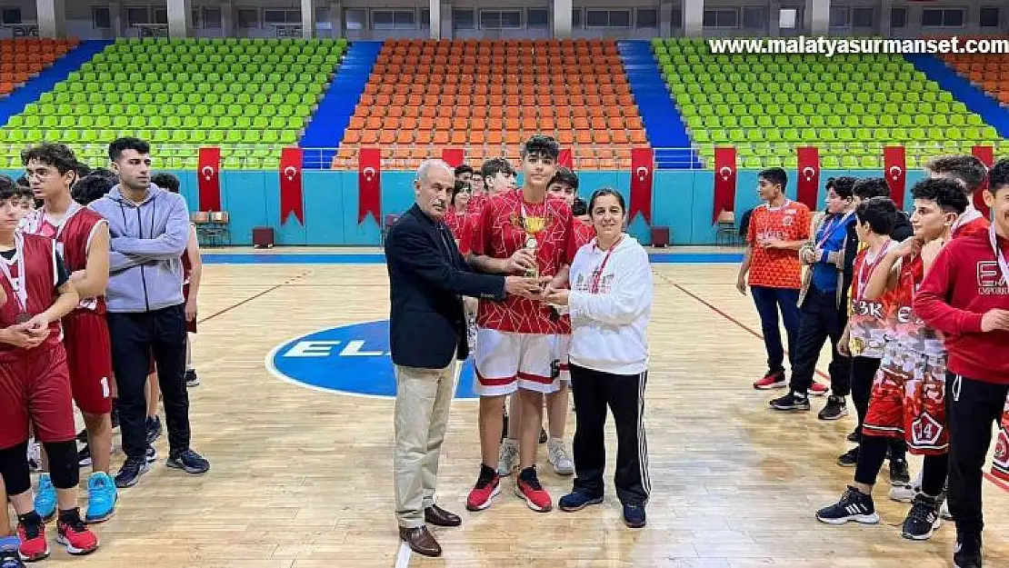 Elazığ'da Basketbol Yerel Lig U14 müsabakaları tamamlandı