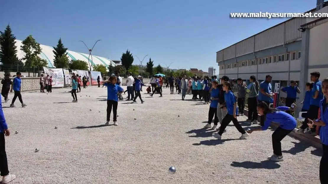 Elazığ'da bocce müsabakaları tamamlandı
