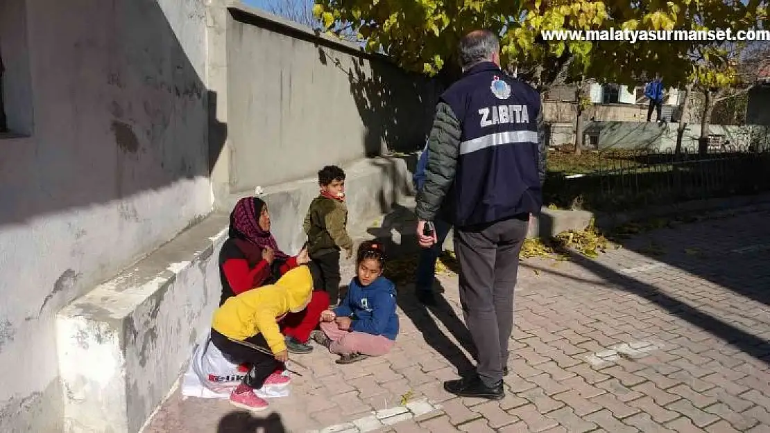 Elazığ'da dilenci operasyonları sürüyor: Bir yılda bin 900 dilenci toplandı