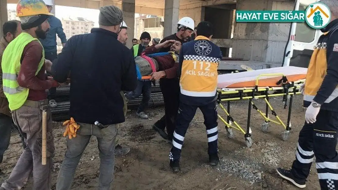Elazığ'da iş kazası: 1 yaralı