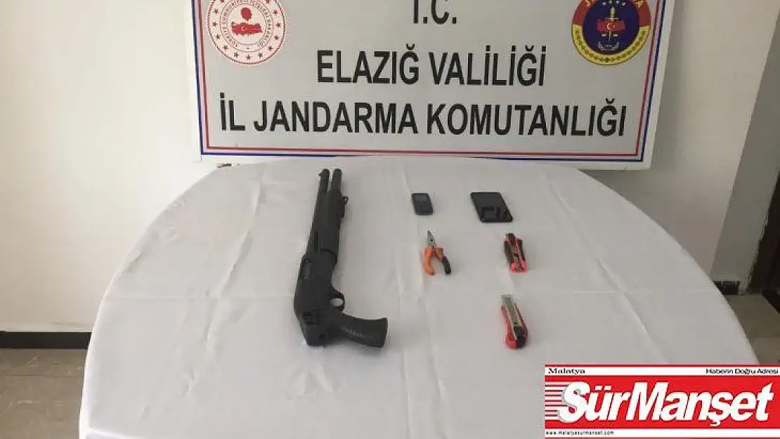 Elazığ'da jandarma ekipleri hırsızları suç üstü yakaladı