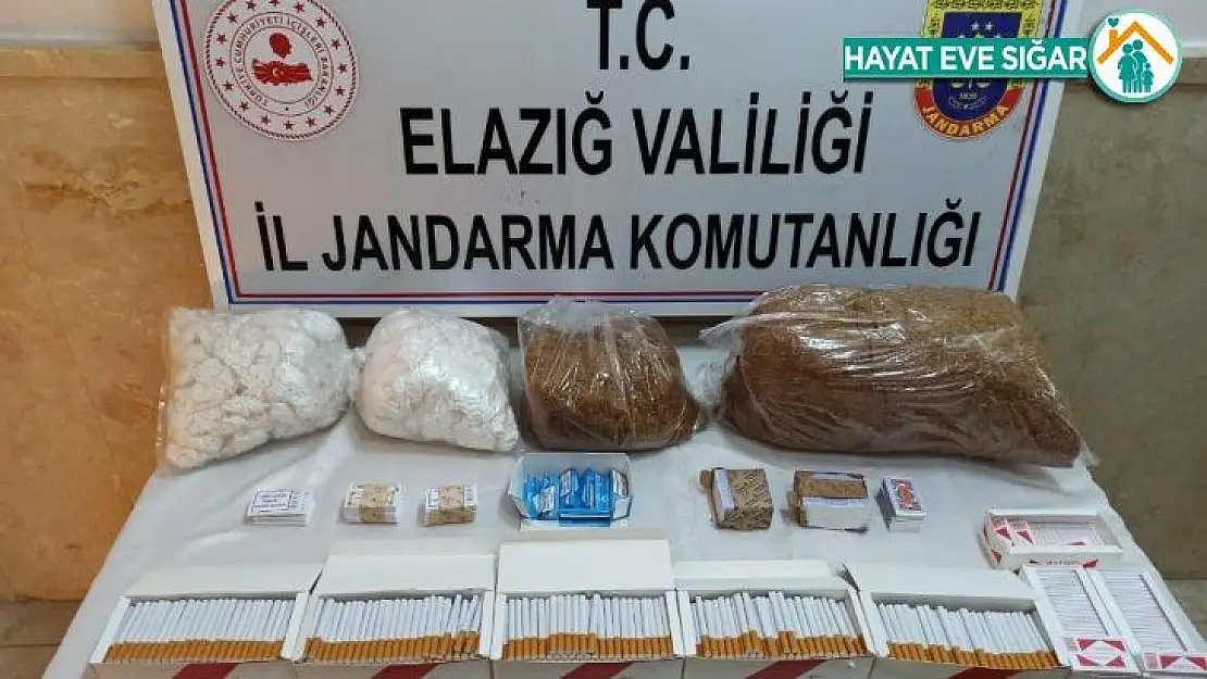 Elazığ'da kaçakçılıkla mücadele