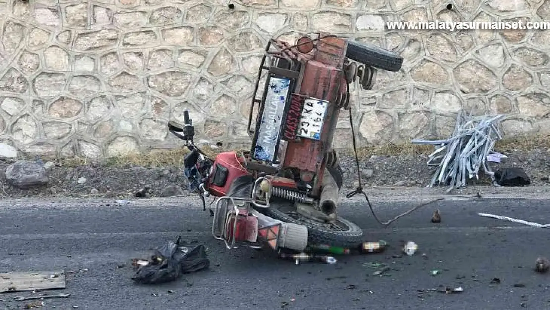 Elazığ'da motosiklet kazasında yaralanan sürücü, yaşam savaşını kaybetti