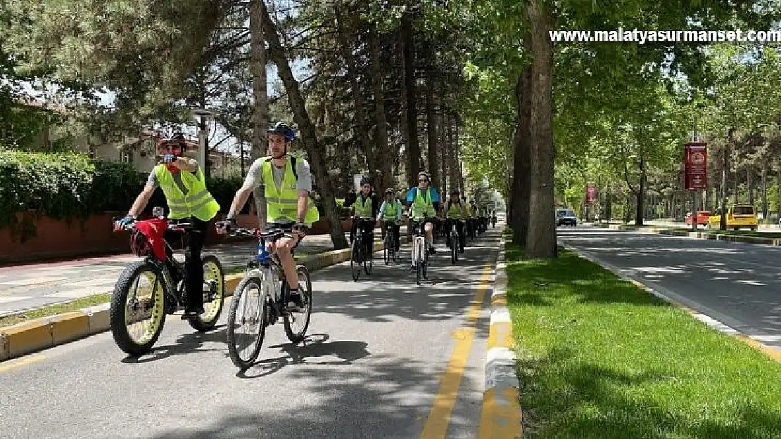 Elazığ'da pedallar bağımlılıktan uzak nesiller için çevrildi