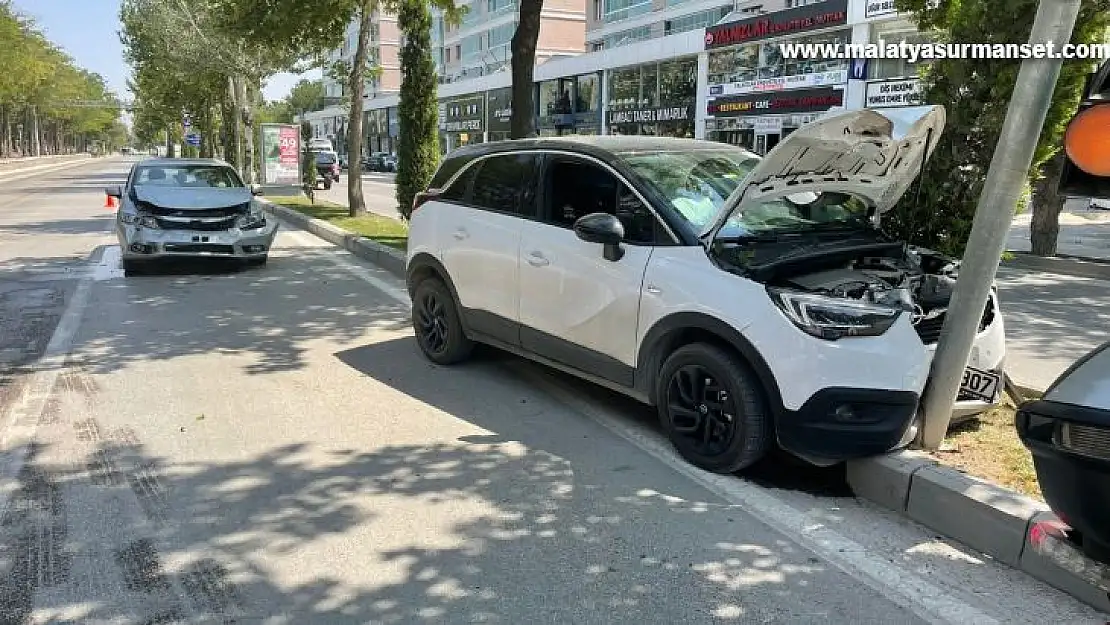 Elazığ'da trafik kazası: 1 yaralı