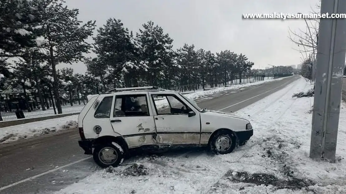 Elazığ'da trafik kazası: 1 yaralı