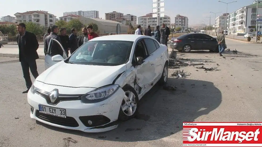 Elazığ'da trafik kazası: 1 yaralı