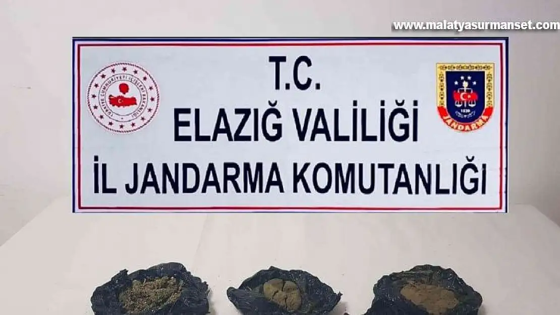 Elazığ'da uyuşturucu operasyonu: 2 gözaltı