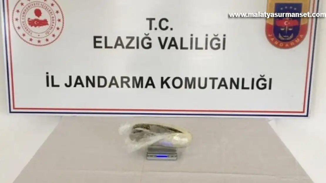 Elazığ'da uyuşturucuyla mücadele sürüyor