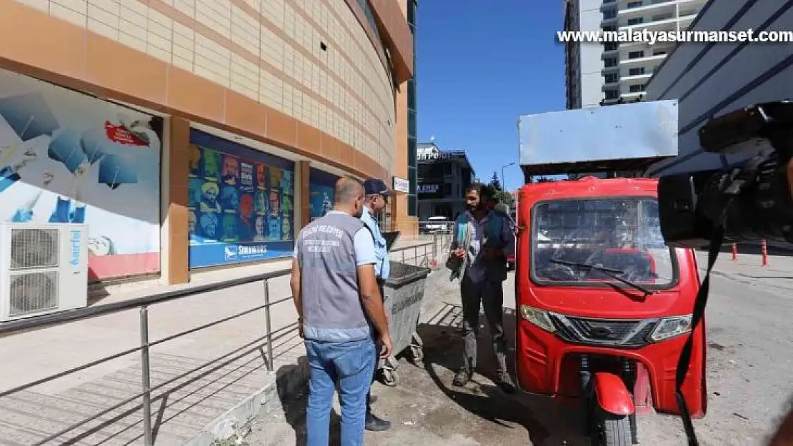 Elazığ'da yelek ve yaka kartı olmayan toplayıcılara yaptırım uygulanacak