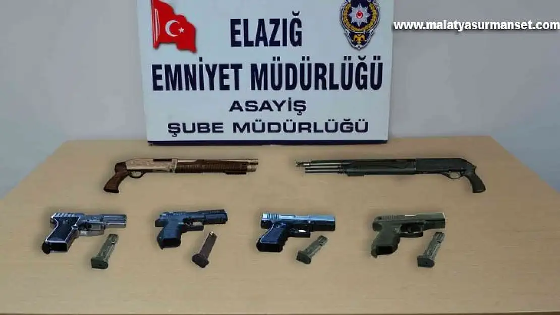 Elazığ'daki asayiş ve şok uygulamalarında 152 şahıs yakalandı