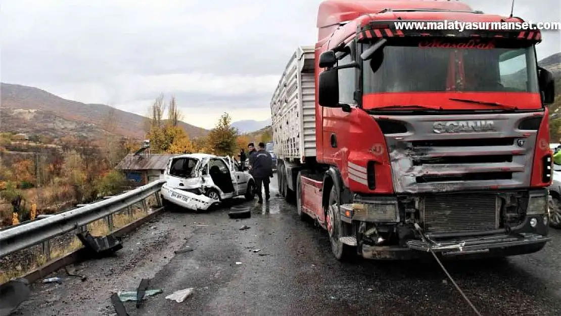 Elazığ'daki kazada 1 kişi hayatını kaybetti