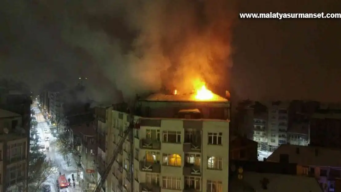 Elazığ'daki yangın söndürüldü