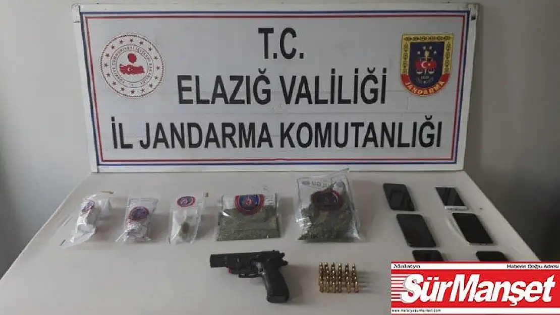 Elazığ merkezli 2 ilde uyuşturucu operasyonu: 6 tutuklama