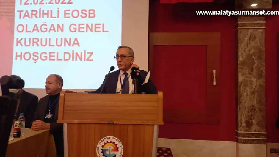 Elazığ OSB'de Başkan Öztürk güven tazeledi