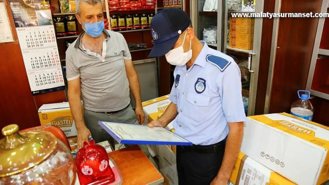 Elazığ zabıtasından bayram öncesi yoğun denetim