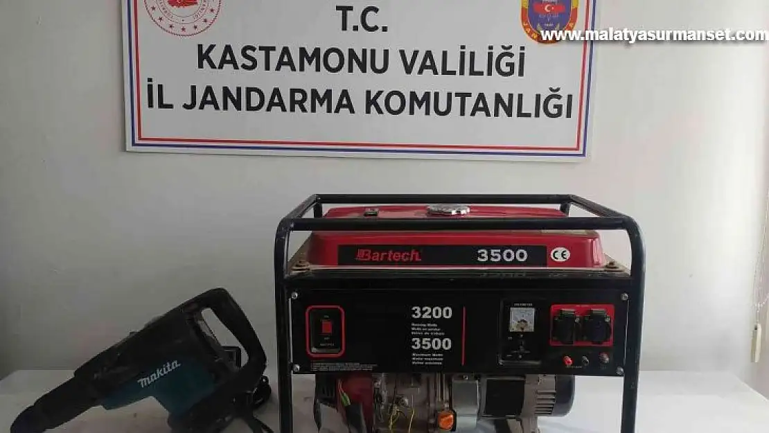 Elektriksiz kalınca jeneratörünün çalındığını fark etti