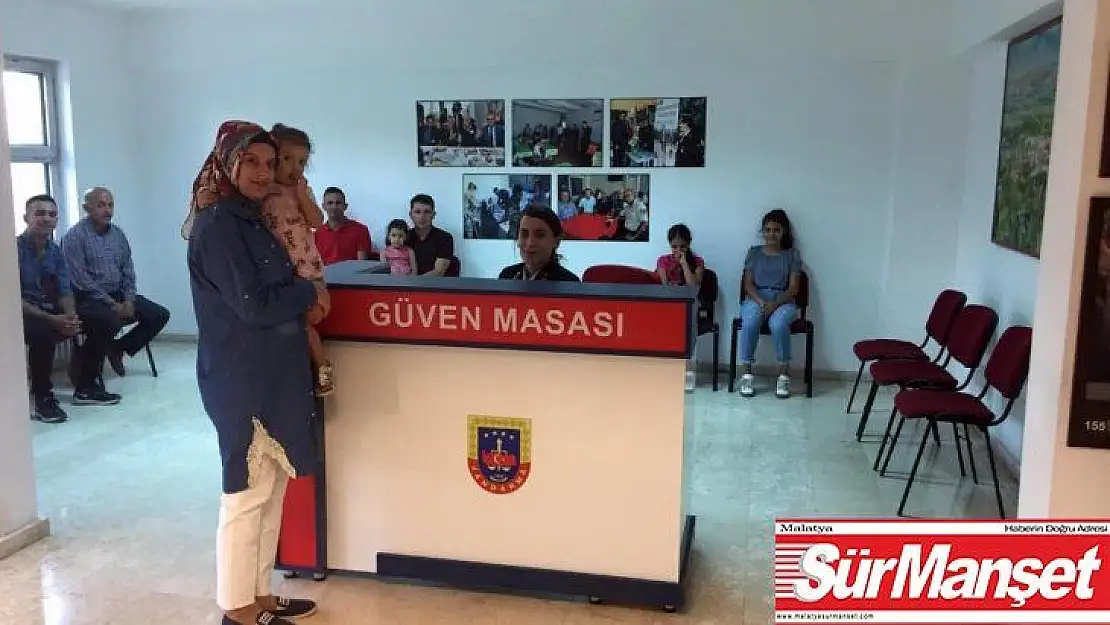 Emniyetten sonra jandarmada da 'güven masası' uygulaması başladı