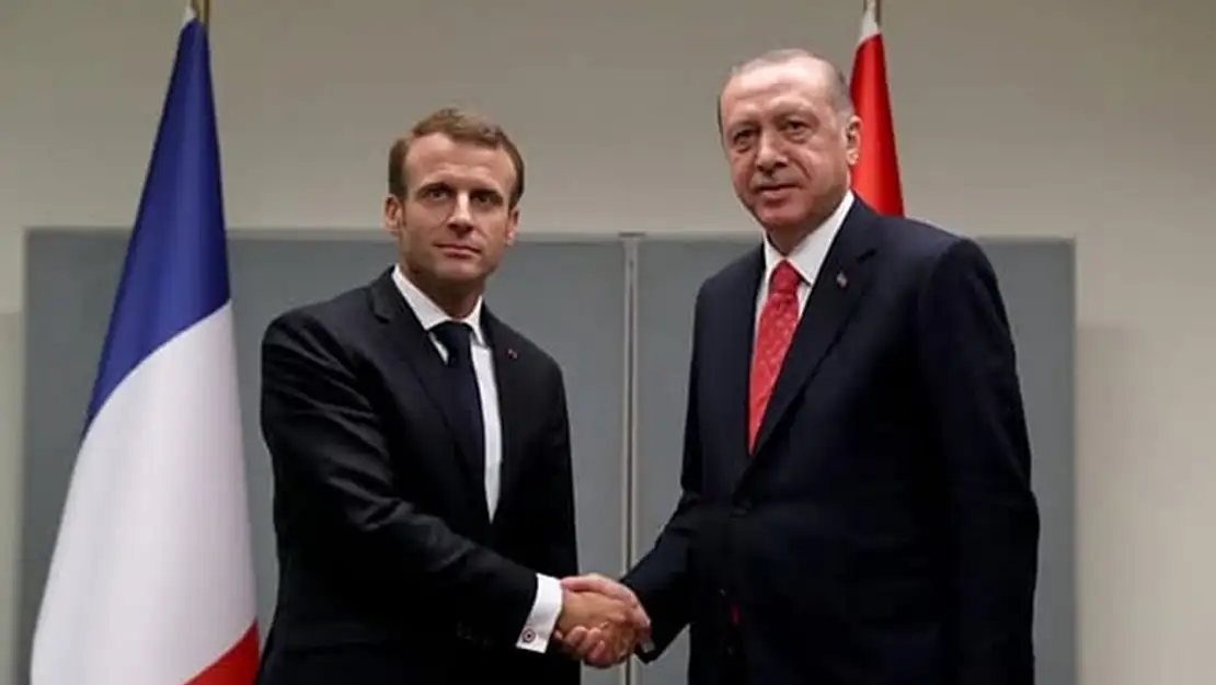 Erdoğan-Macron Telefonda Bölgesel Krizleri Ele Aldı