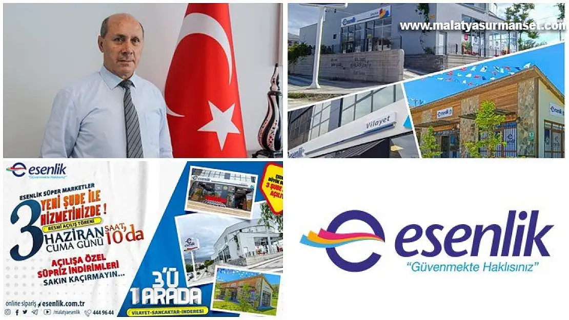 Esenlik Süper Marketler, market ağına 3 yeni şube daha ekliyor