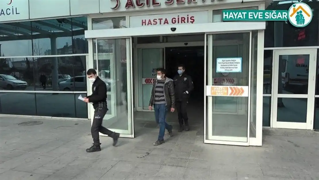 Eşini dövdüğü için evden uzaklaştırma cezası alan koca tutuklandı