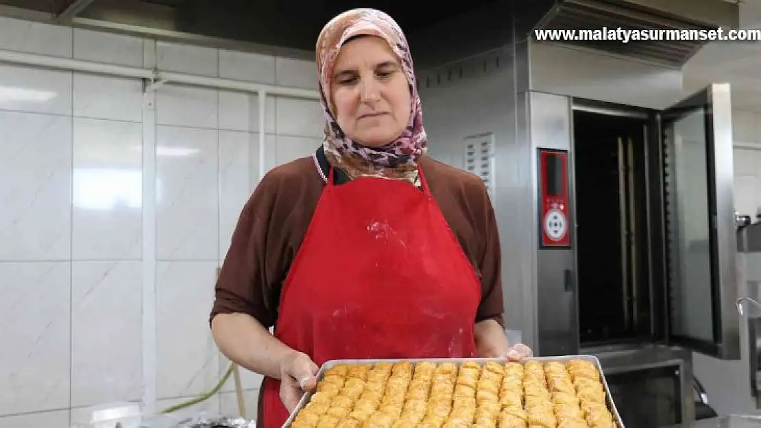 Ev baklavasında bayram yoğunluğu