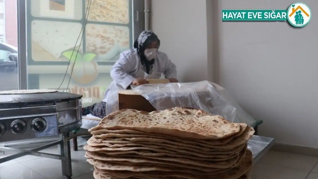 Ev hanımlarının ekmek hayali gerçek oldu