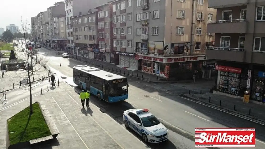 Fazla yolcu taşıyan hatlı minibüs şoförüne ceza