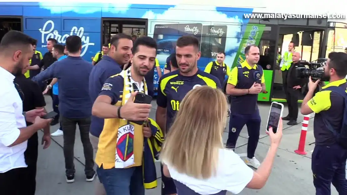 Fenerbahçe, Alanya'ya geldi