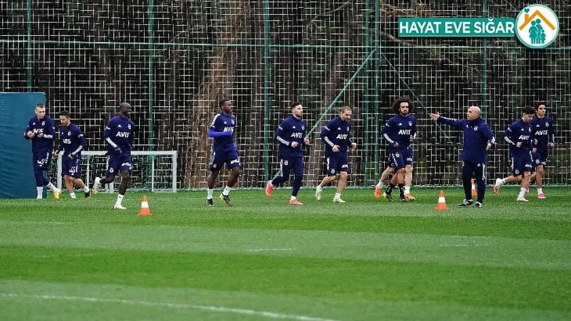 Fenerbahçe, Fatih Karagümrük maçı hazırlıklarını sürdürdü