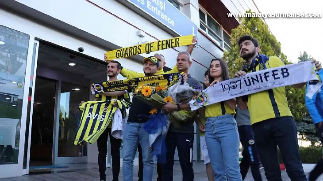 Fenerbahçe kafilesi Malatya'da