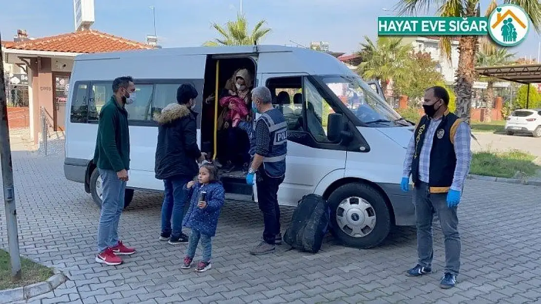 Fethiye'de 35 göçmen yakalandı