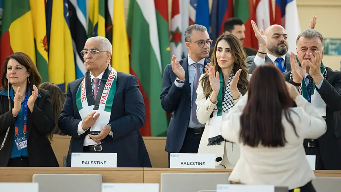Filistin Bayrağı Uluslararası Arenada Yükseliyor