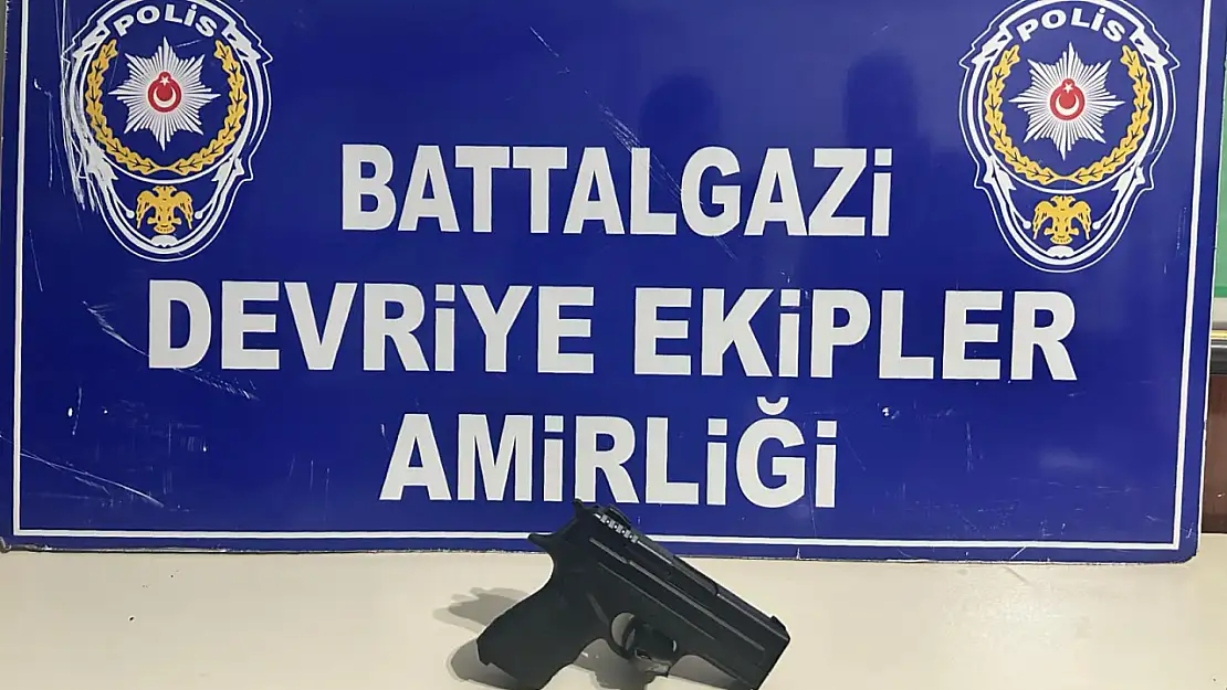 Firari Şahıs Battalgazi'de Yakalandı! Üzerinden Silah Çıktı