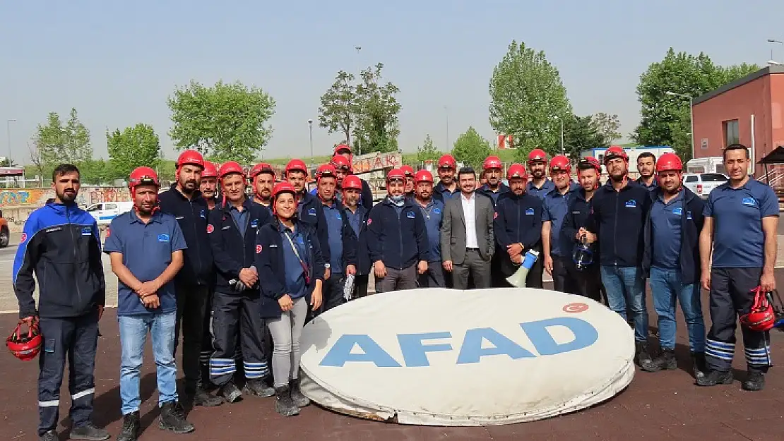 Fırat EDAŞ Çalışanlarına Arama Kurtarma Eğitimi