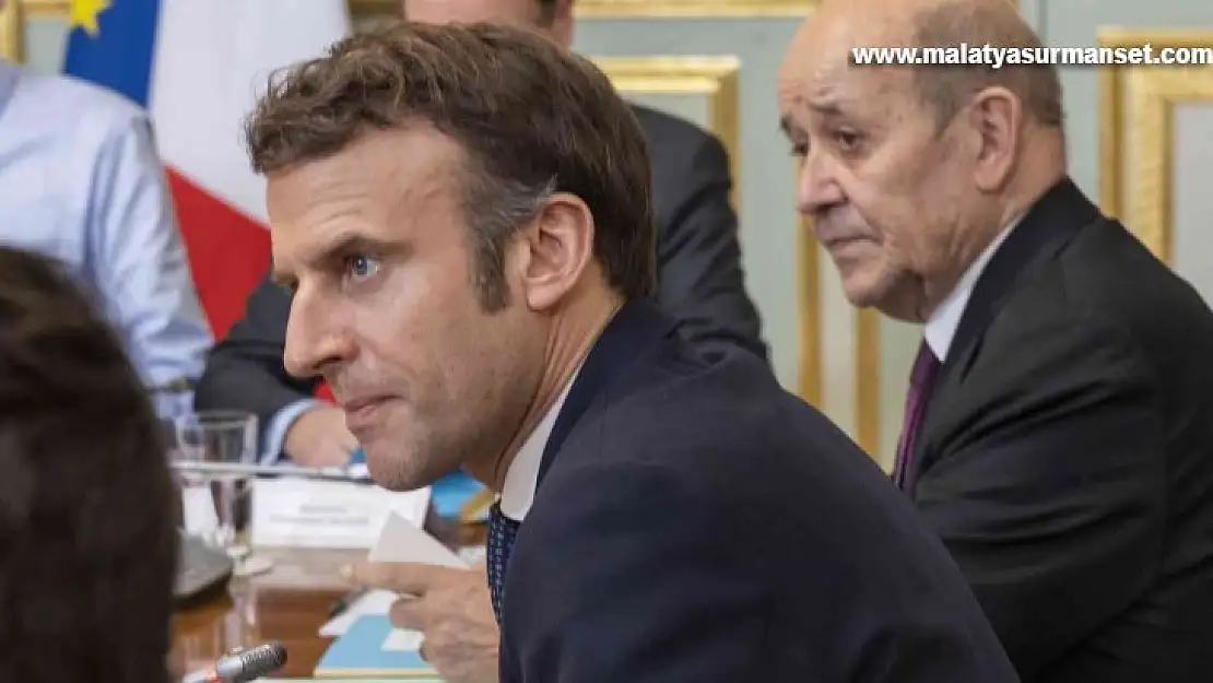 Fransa Cumhurbaşkanı Macron ile ABD Dışişleri Bakanı Blinken bir araya geldi