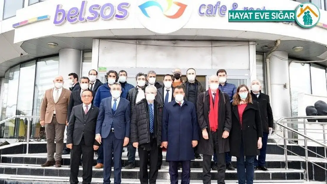 Fransız ve AB heyetinden Başkan Gürkan'a ziyaret