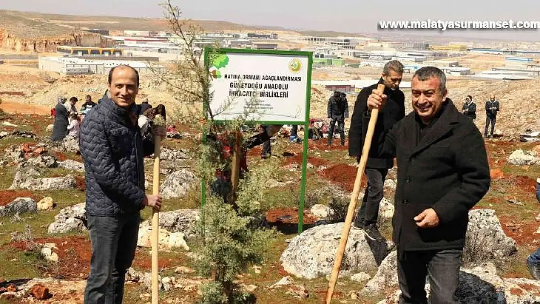 GAİB adına hatıra ormanı kuruldu