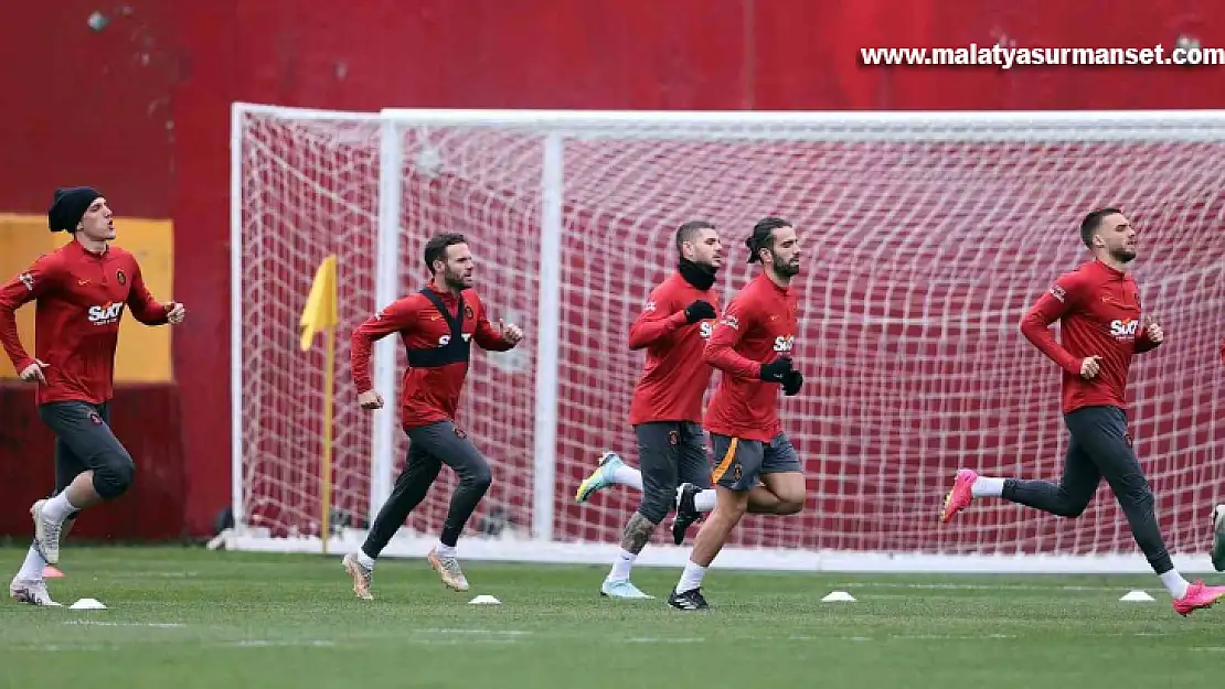 Galatasaray, Beşiktaş maçı hazırlıklarını sürdürdü