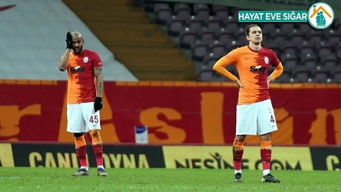 Galatasaray'ın evindeki galibiyet serisi bitti