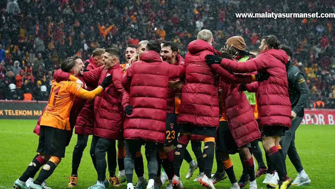 Galatasaray üst üste 15. galibiyetini aldı