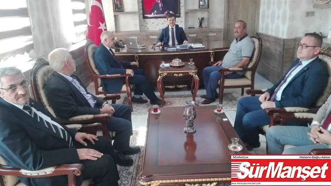 Gazi ve şehit ailelerinden Kaymakam Karaloğlu'na ziyaret