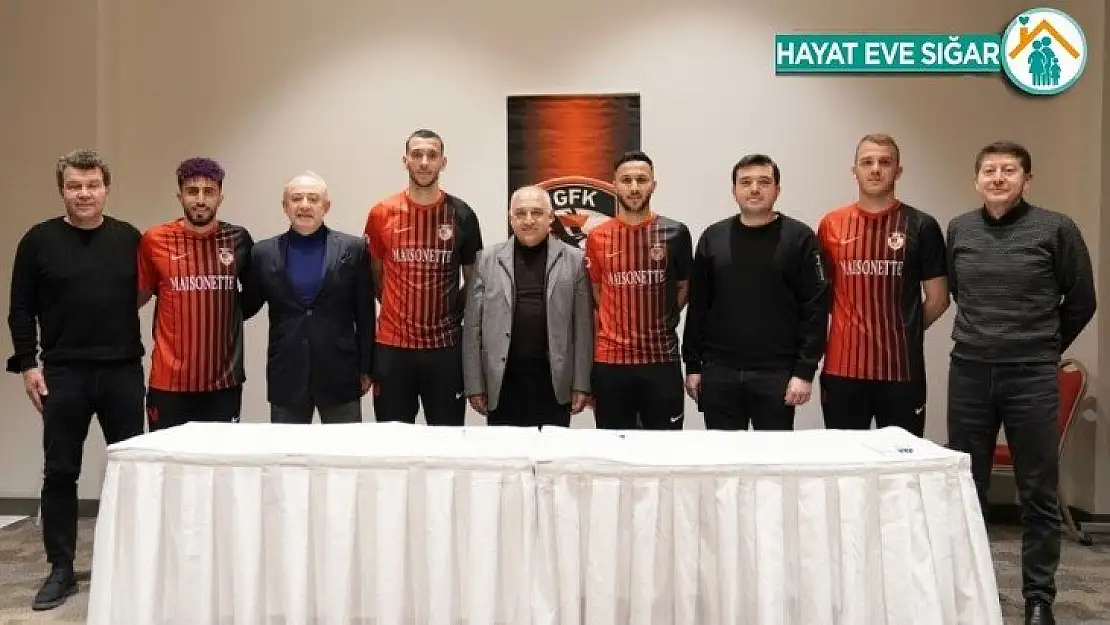 Gaziantep FK, 4 futbolcu ile sözleşme imzaladı