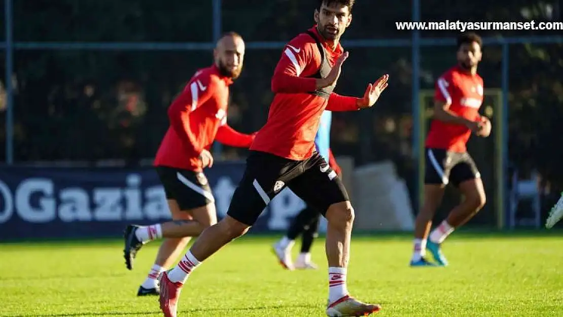 Gaziantep FK, Kasımpaşa maçı hazırlıklarını tamamladı