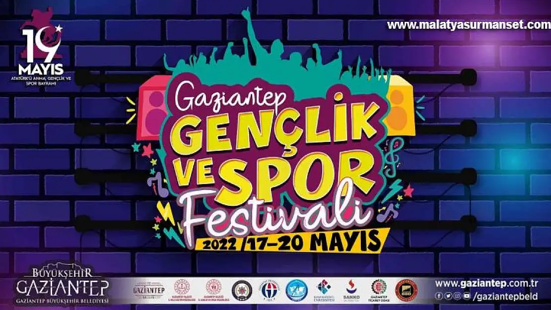 Gaziantep Gençlik Festivali başlıyor