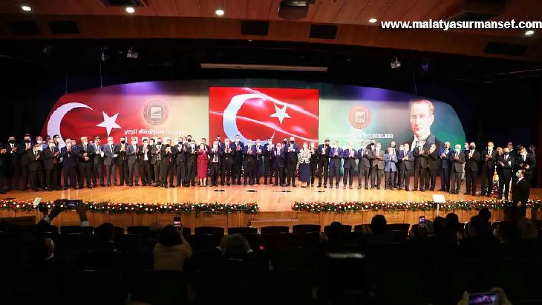 Gaziantep'in yıldızları ödül töreni