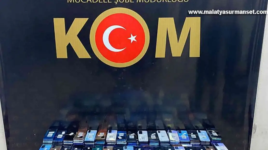 Gaziantep'te 186 adet kaçak cep telefonu ele geçirildi